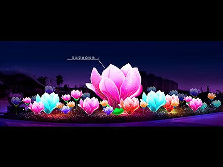 梦幻光影-百合花开