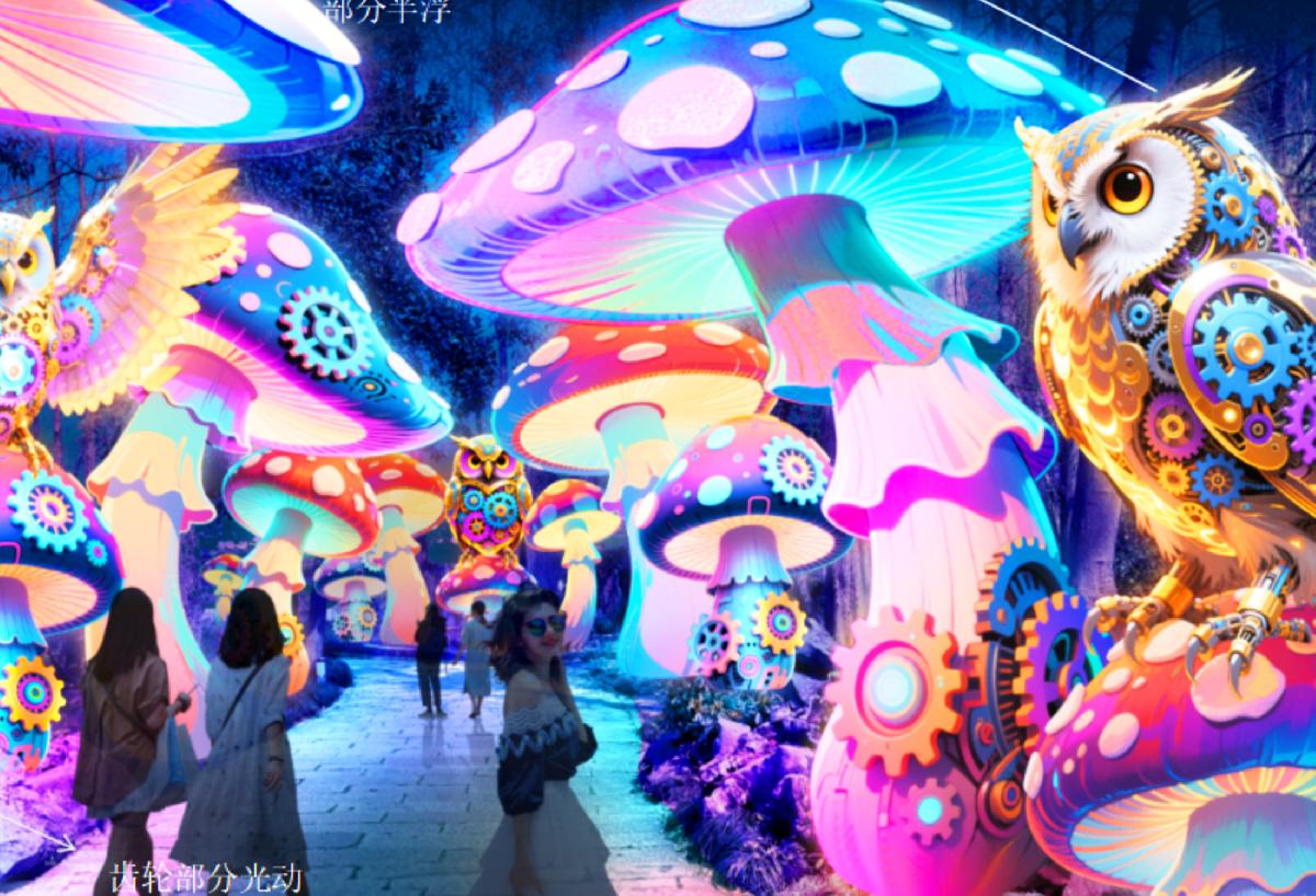 赛博朋克风造型